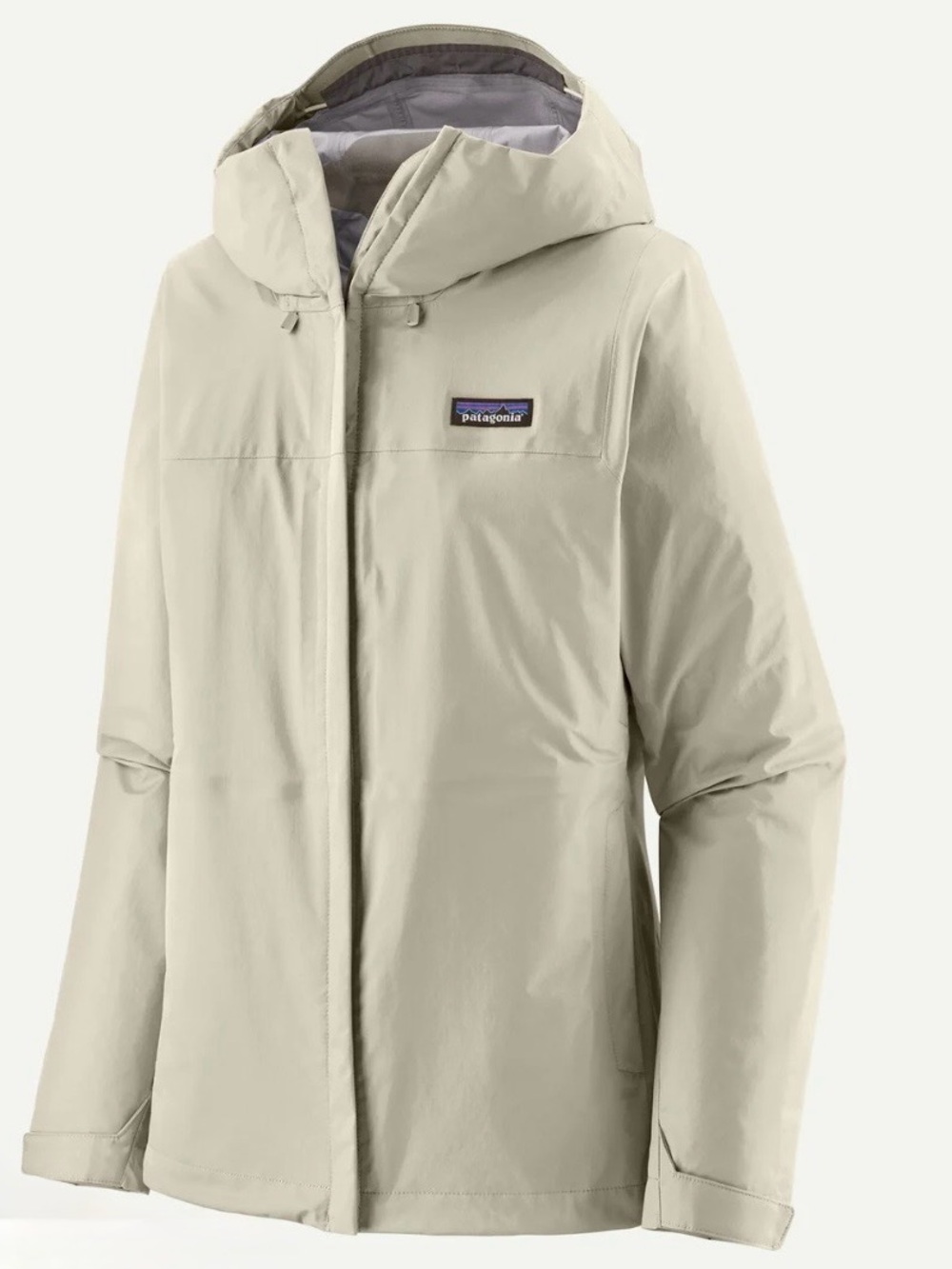 Patagonia Women's Torrentshell 3L Rain Jacket in Birch White - Large